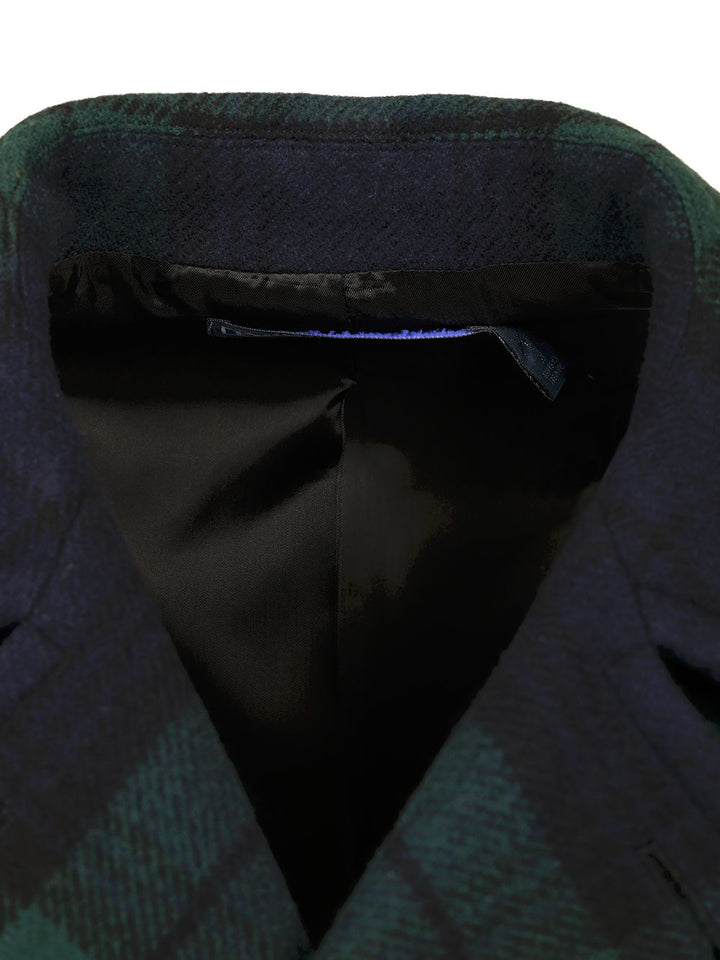 Polo Ralph Lauren Peacoat In Black Watch Coats - Verde | 22b1b9b5057d6a2c2d64f158546f942dace5ca73