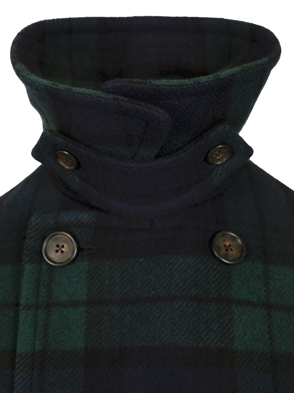 Polo Ralph Lauren Peacoat In Black Watch Coats - Verde | 9194e829ac66ba1e0537f08875357af309d59954