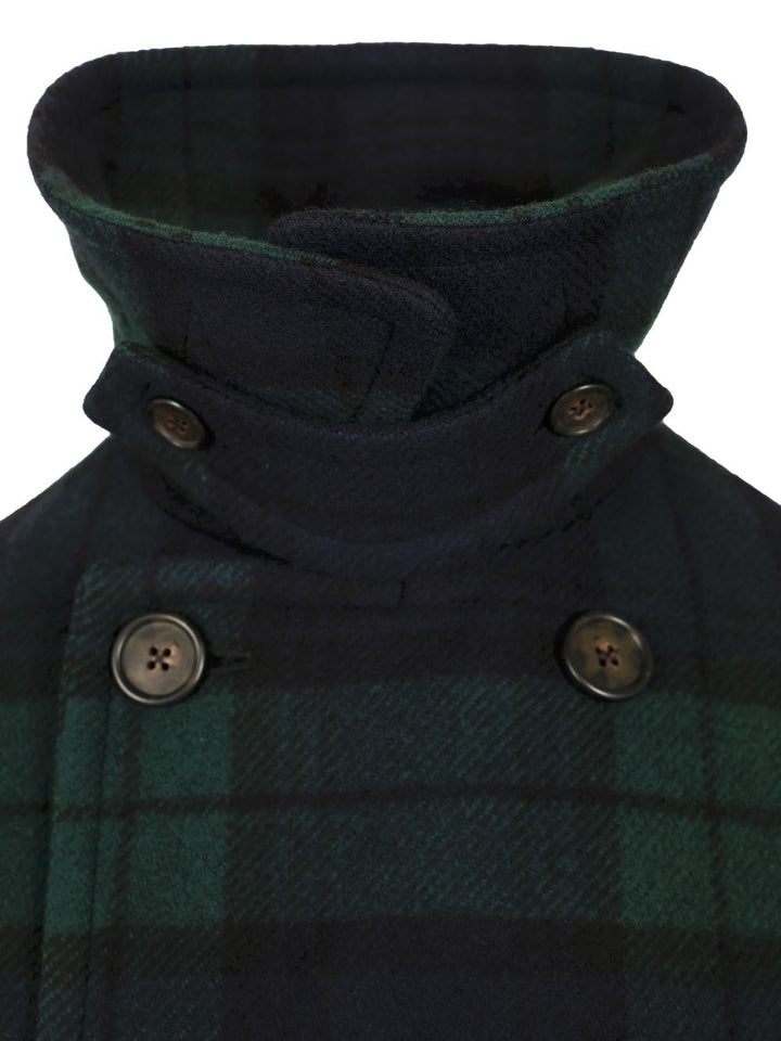 Polo Ralph Lauren Peacoat In Black Watch Coats - Verde | 9194e829ac66ba1e0537f08875357af309d59954