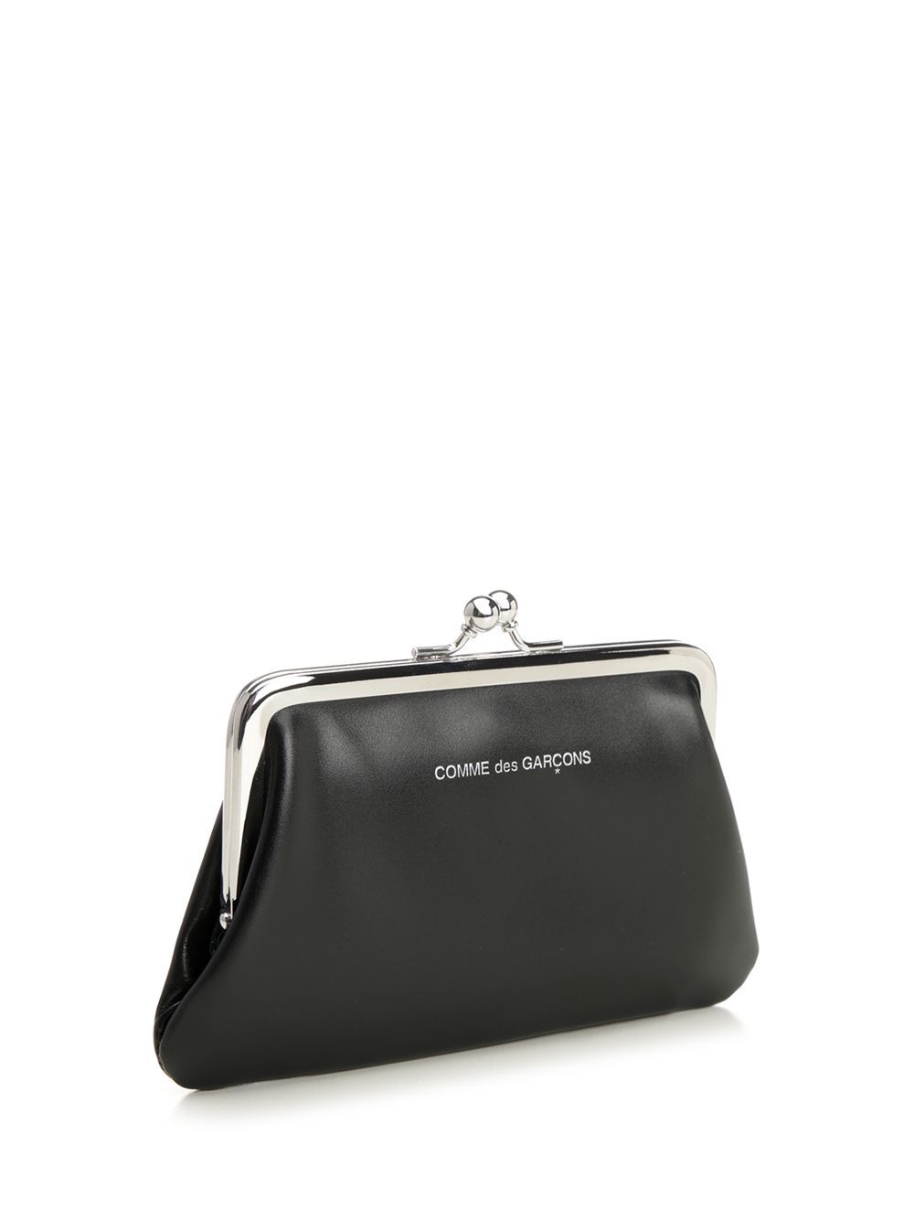 Comme Des Garcons Wallet Kiss Clasp Clutches - Nero | 353b05f5681d6e4294d8c5ecd73ace9a06139dd0