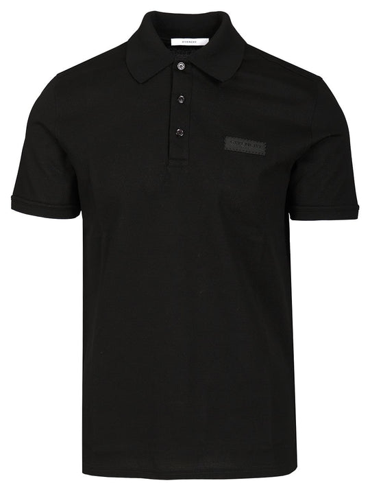 Regular Fit Short-Sleeved Polo Shirt Nero