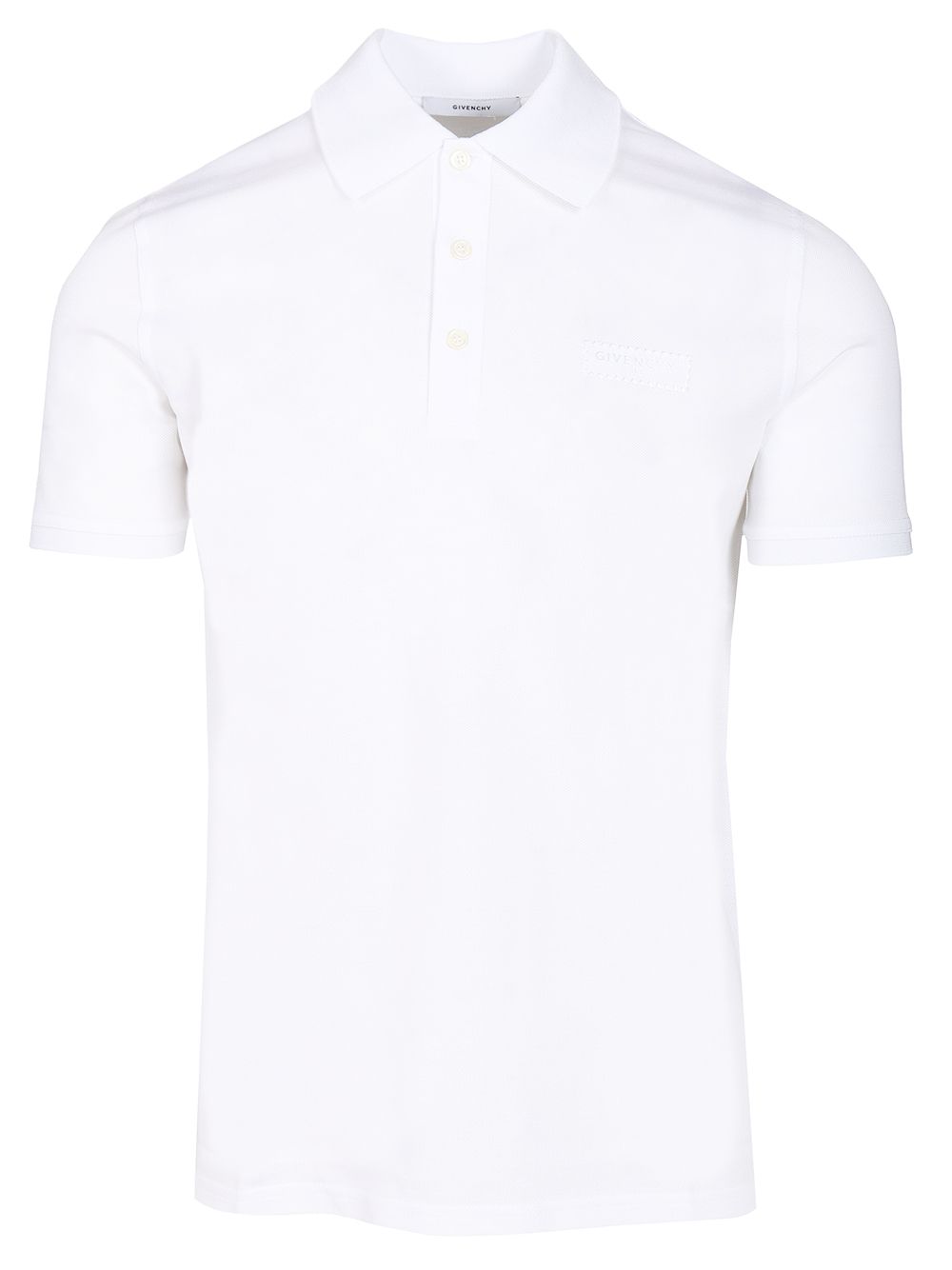 Givenchy Regular Fit Short-Sleeved Polo shirt - Bianco | 84c9fe6fd2a2d4b58fa0bd1bf54493f8c64565ef