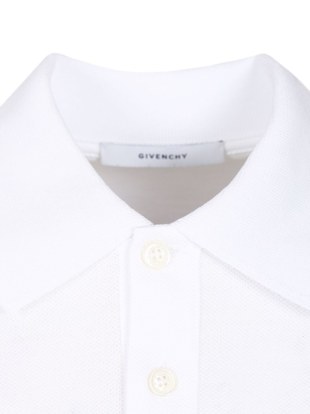 Givenchy Regular Fit Short-Sleeved Polo shirt - Bianco | 105a9d0de99b0197b1a4755429446b43145b283d