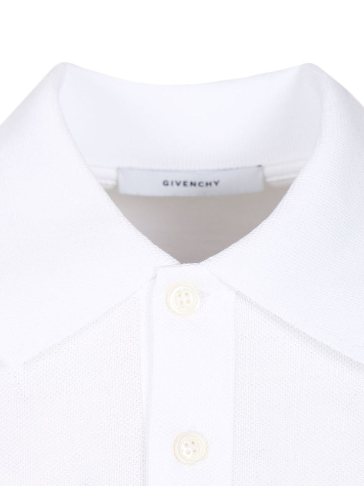 Givenchy Regular Fit Short-Sleeved Polo shirt - Bianco | 105a9d0de99b0197b1a4755429446b43145b283d