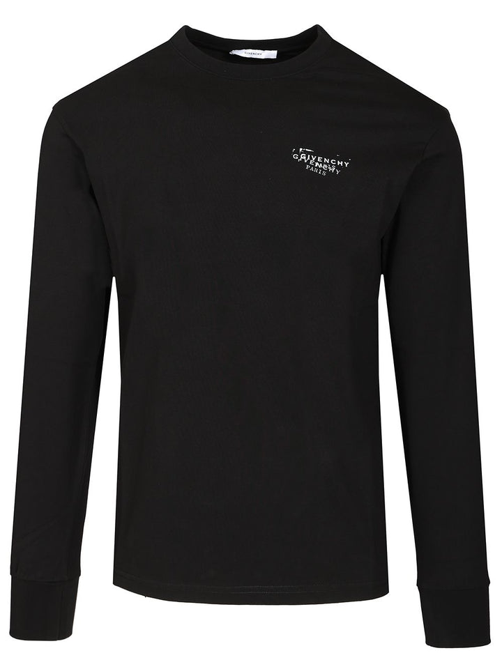 Givenchy Regular Long-Sleeved T-Shirt - Nero | 26d42bdc9c4b15cb7732d520469373cf68f455f7