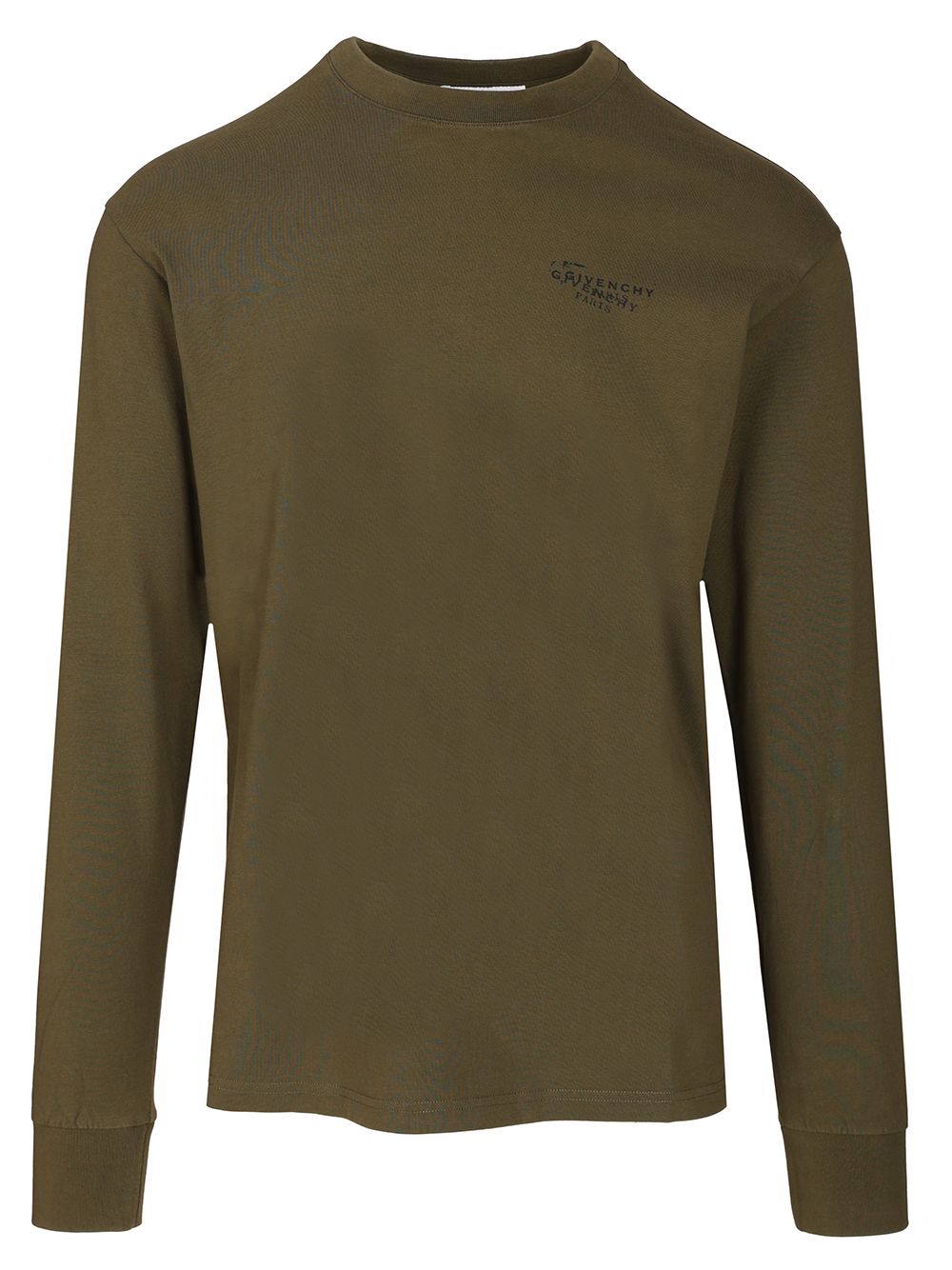 Givenchy Regular Long-Sleeved T-Shirt - Verde | b9a7087fc331d4130291984f883519e8d8ef43c6