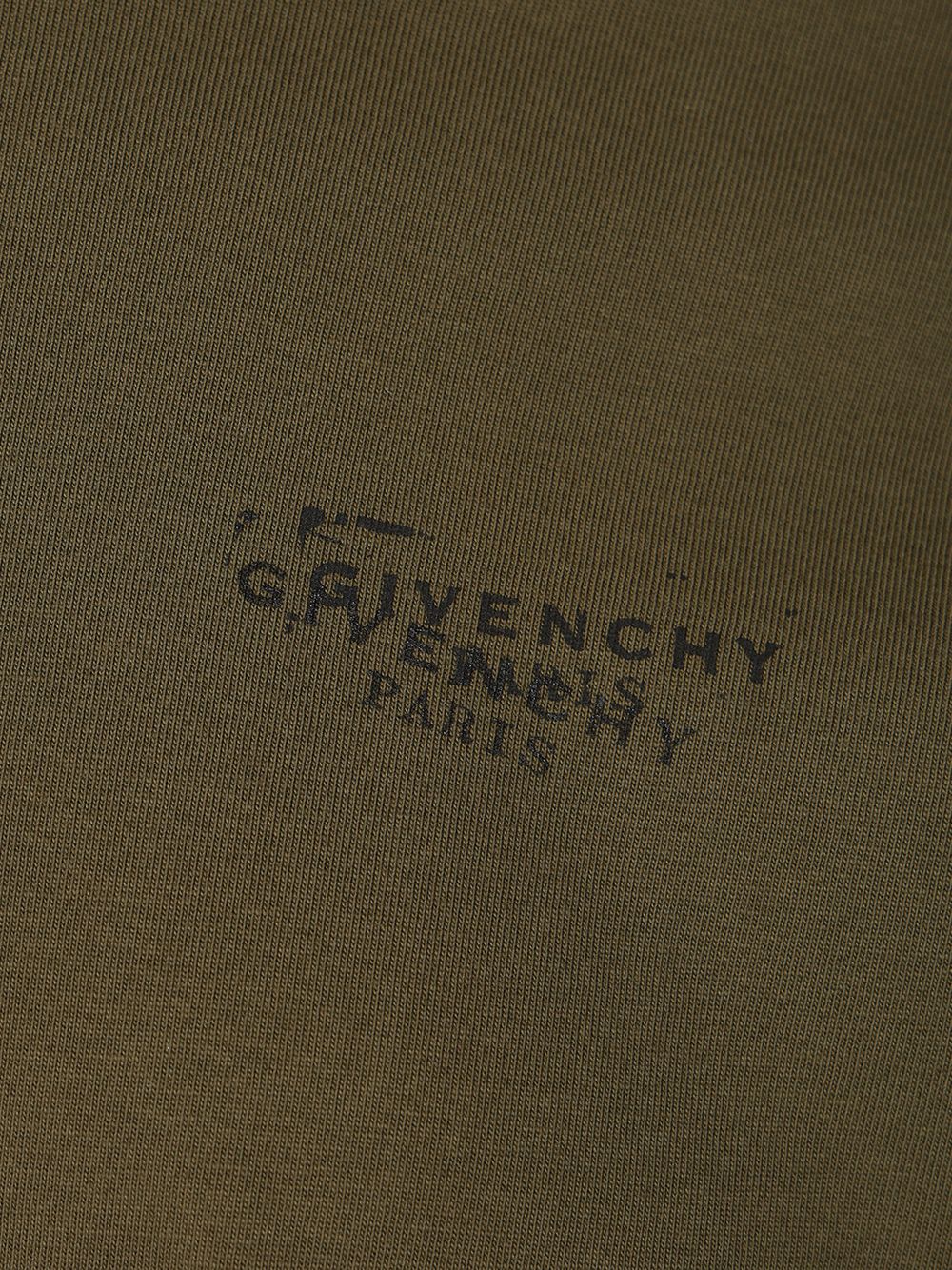 Givenchy Regular Long-Sleeved T-Shirt - Verde | 4f36ce01de9bd9247de1ba1d26c8402153f2e04f