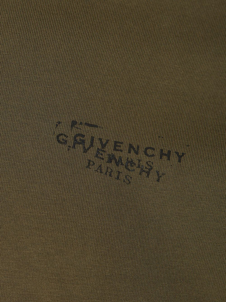 Givenchy Regular Long-Sleeved T-Shirt - Verde | 4f36ce01de9bd9247de1ba1d26c8402153f2e04f