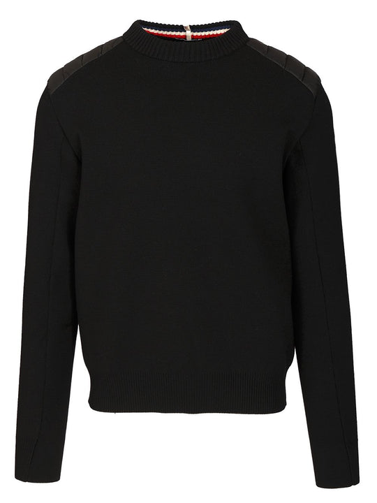 Crew Neck Sweater Knitwear Nero