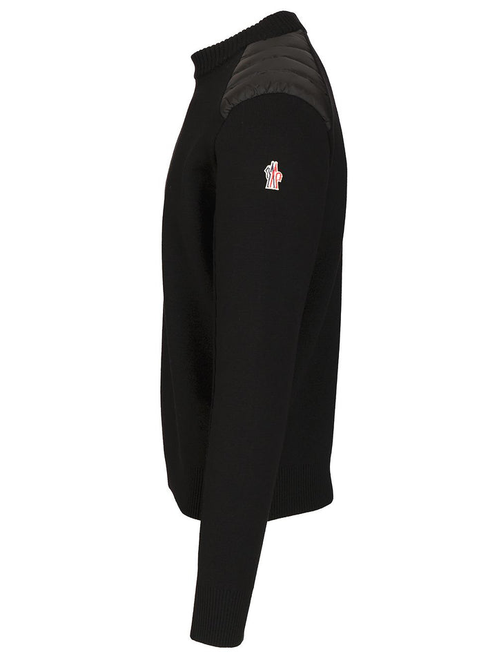 Moncler Grenoble Crew Neck Sweater Knitwear - Nero | 215d6270bd423d1ee2b88d1448c30230d1f6b66b