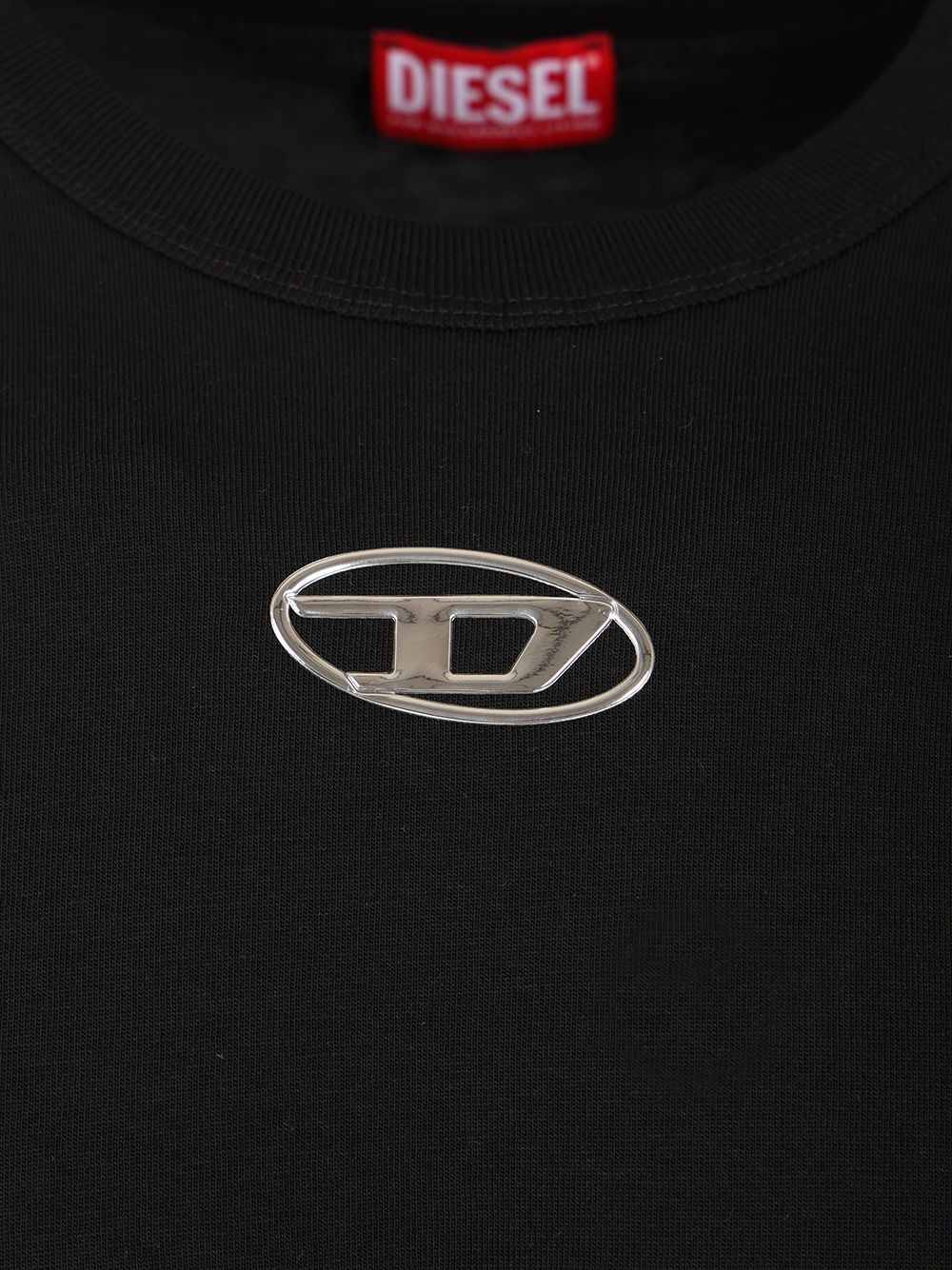 Diesel Regular T-Shirt - Nero | b9d79be46b63216b1c1fb5f6dbf5b97a2d479411