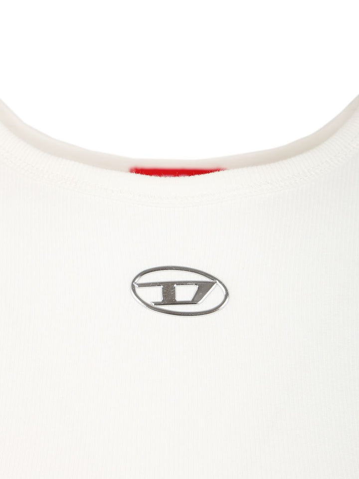 Diesel Slim-Fit T-Shirt - Bianco | e70c79b93c3ddf6295a8930c2c94e21164a3e51d