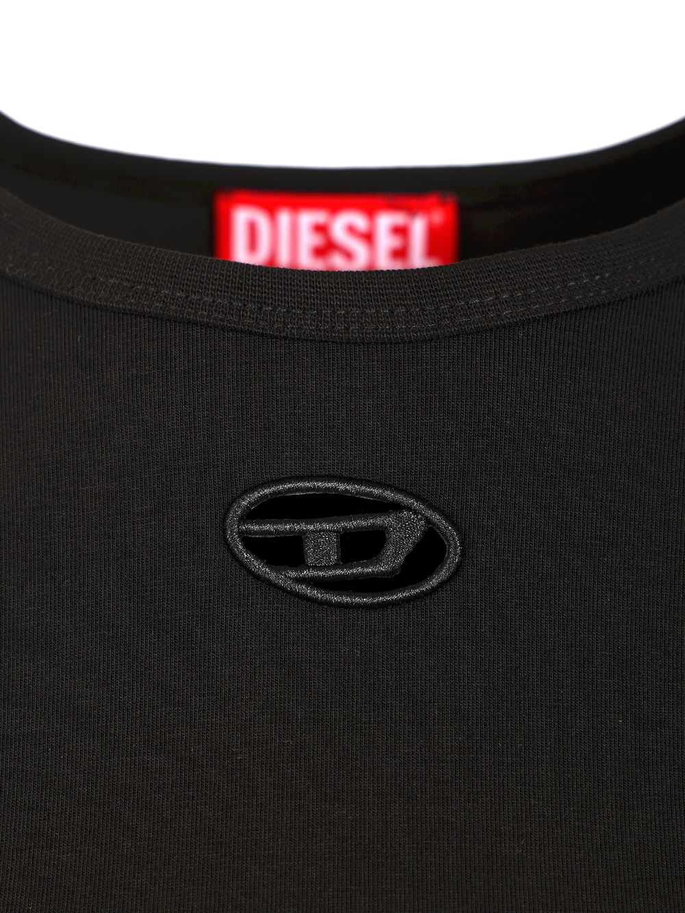 Diesel Slim-Fit T-Shirt - Nero | be5b1c48b61138ef10572dba56cde7605c4c4743