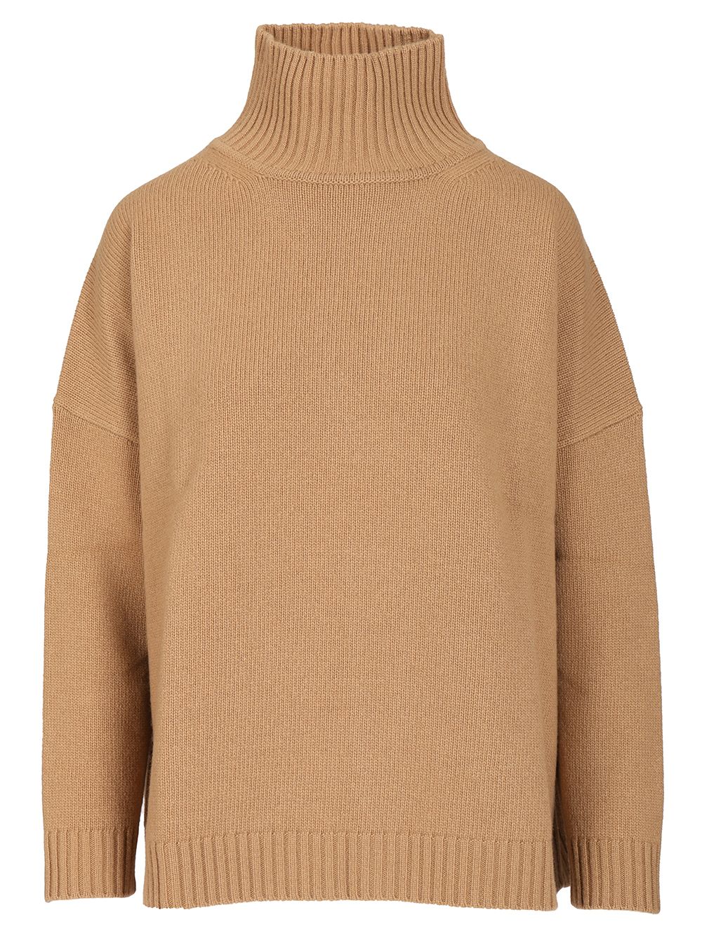 Weekend Max Mara Wool Turtleneck Sweater Knitwear - Marrone | 50c4e066e5c27df515fee159be1fd7e5a45a4b1f
