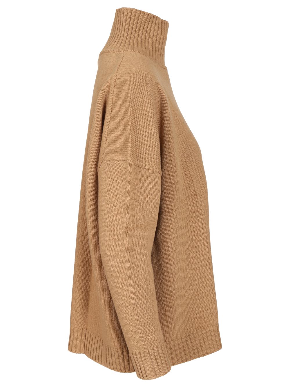 Weekend Max Mara Wool Turtleneck Sweater Knitwear - Marrone | 09fc9c1f8870318e534afdbe553ca4daed25693f