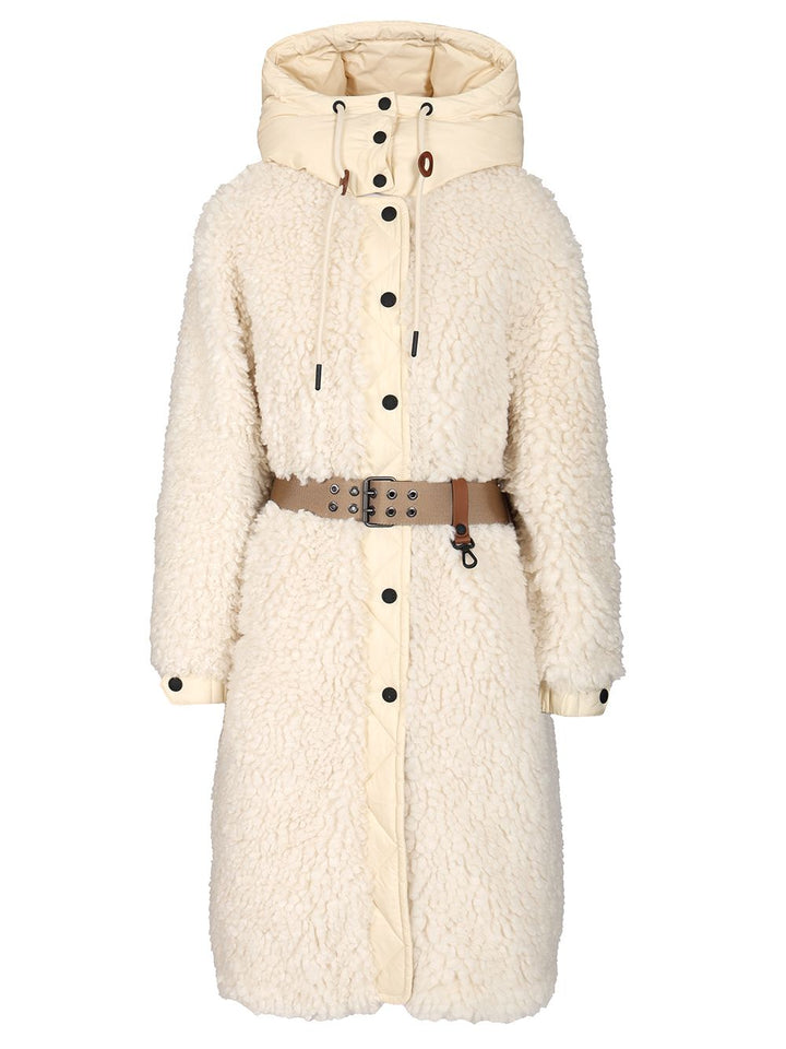 Moncler Grenoble Blavet Coats - Bianco | b6246c8a1f4b39adbb6a31fbc240a481bab0acc8