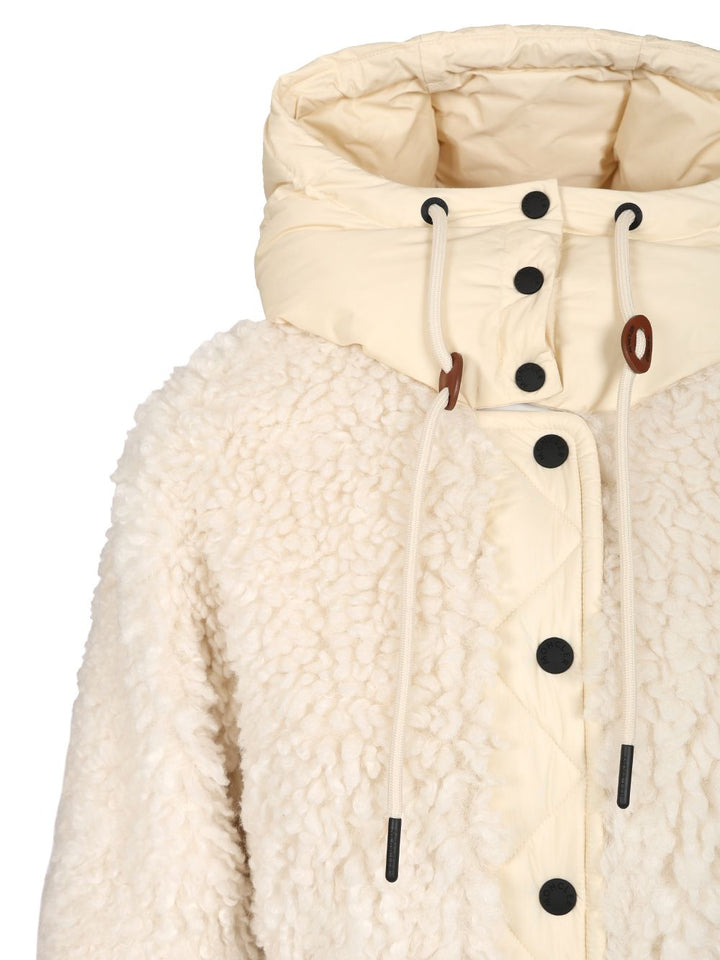 Moncler Grenoble Blavet Coats - Bianco | 10e8046492dc58b7f67629900ef61e5e1ddf9753