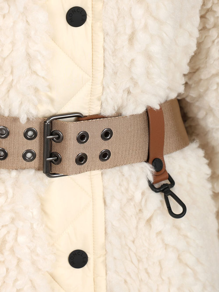 Moncler Grenoble Blavet Coats - Bianco | 224fa75c8998a1e8cb46fb27ed71590c9350fdb5