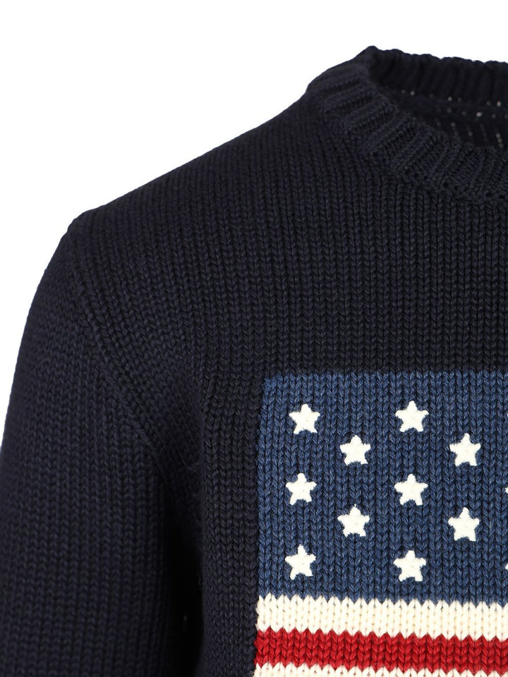 Polo Ralph Lauren Cable Knit Crew Neck Sweater Knitwear - Blu | 6e4d95f3d8ba5b5e60509a247fe47cee63cb7157