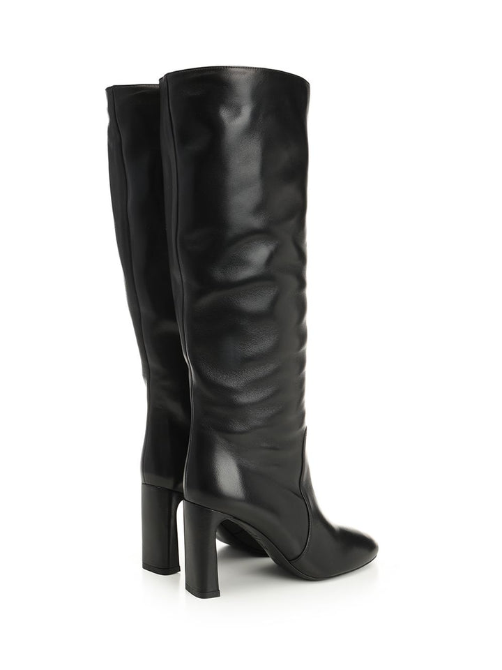 Stuart Weitzman Babette 85 Boots - Nero | 6f3fb9a431c106e48fa55a7ccce12b5f60585edc