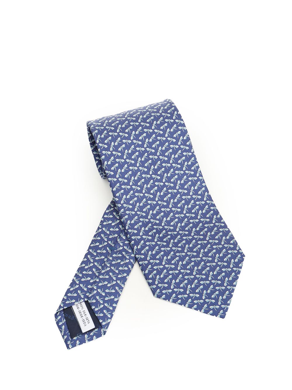 Ferragamo Silk Tie Ties And Bow Ties - Blu | dd6c6f8e89e1cf2af1ec6bd4202c4de2b11d1446