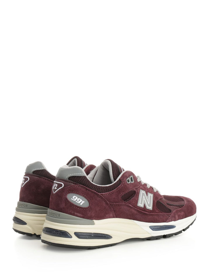 New Balance Made In Uk 991v2 Sneakers - Bordeaux | cfb239a0ae030cf51619fa909655fd84dec24179