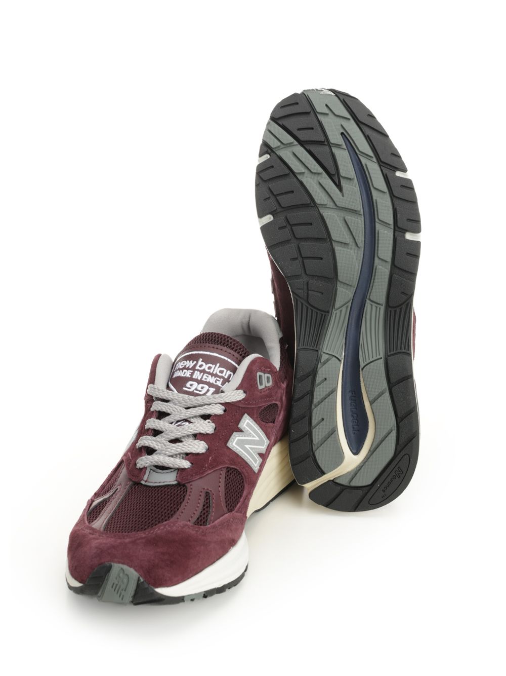 New Balance Made In Uk 991v2 Sneakers - Bordeaux | 00c41fce94fd41b180020e86f32fa34686b7a032