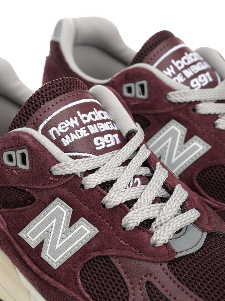 New Balance Made In Uk 991v2 Sneakers - Bordeaux | ab92fd97b369ed1627fcce0992c3c305e5baab0f