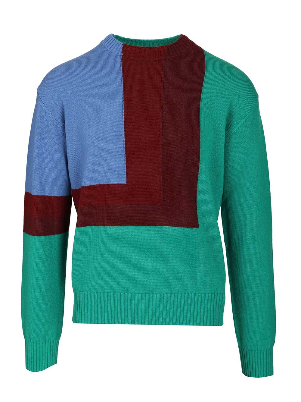 Loewe Wool Sweater Knitwear - Multicolor | cc818244acc478d9874cc28bb3de3e3824811267