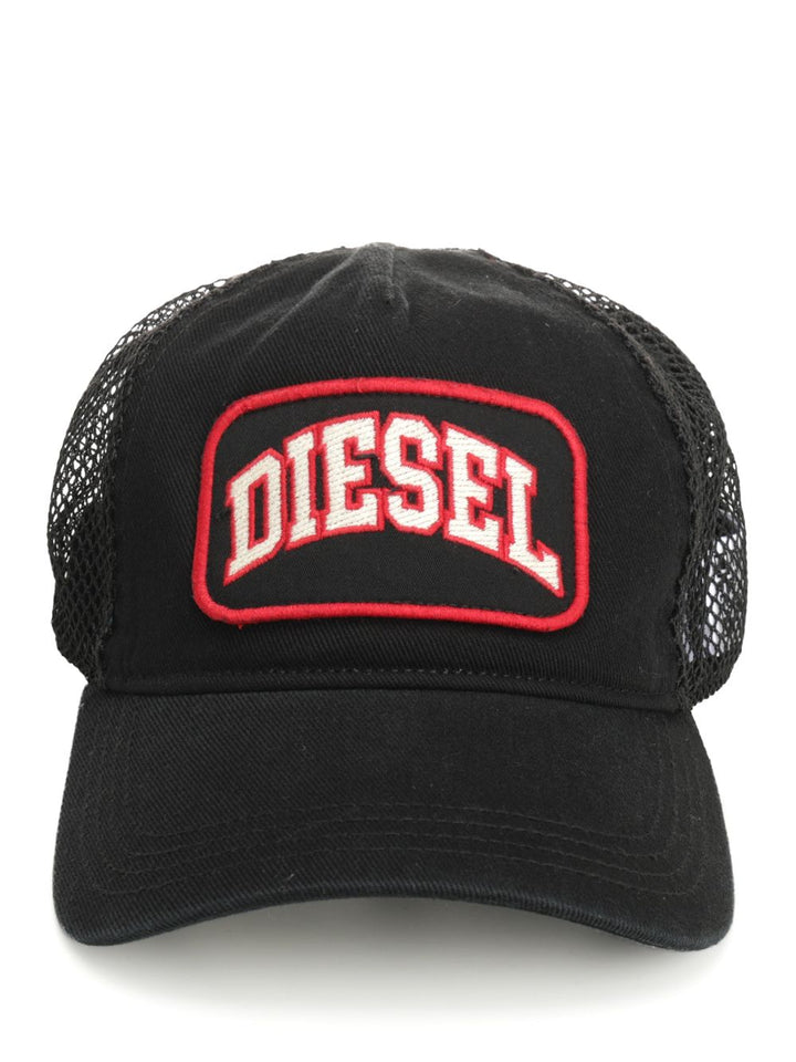 Diesel C-Meshy Cappelli - Nero | ada70eb81de596038a8444dad80a0a3f663eb3b8