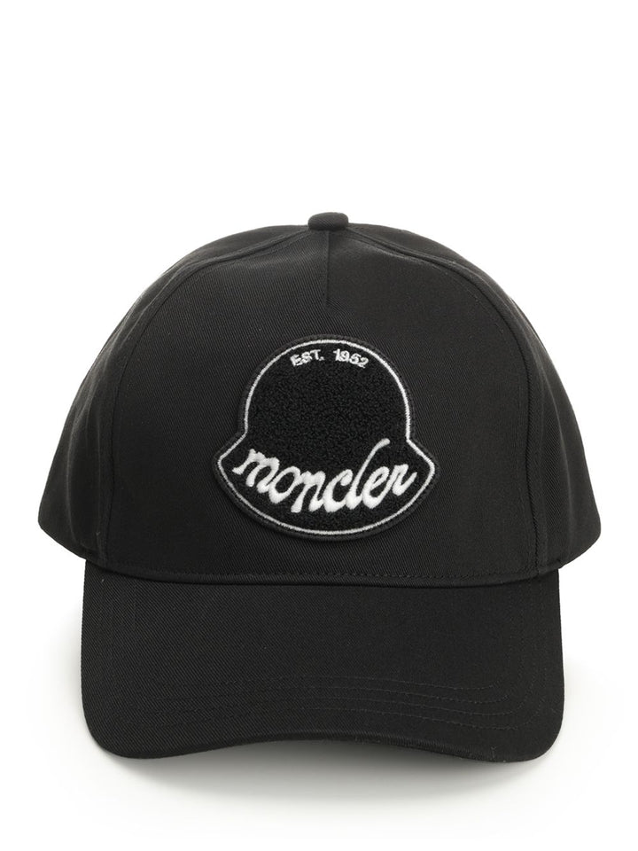 Moncler Baseball Cap Cappelli - Nero | eb6740d84486ed68dc3db231c3d9733c5b47f5c0