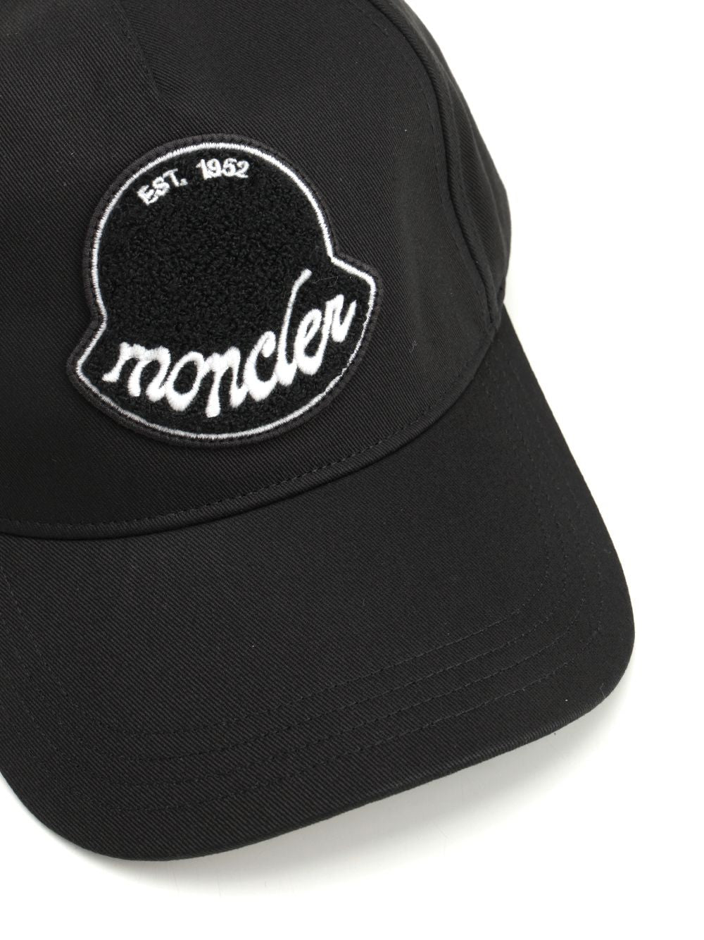 Moncler Baseball Cap Cappelli - Nero | 811dd6128d53843cc622eda545dfaabc0ac4a6cb