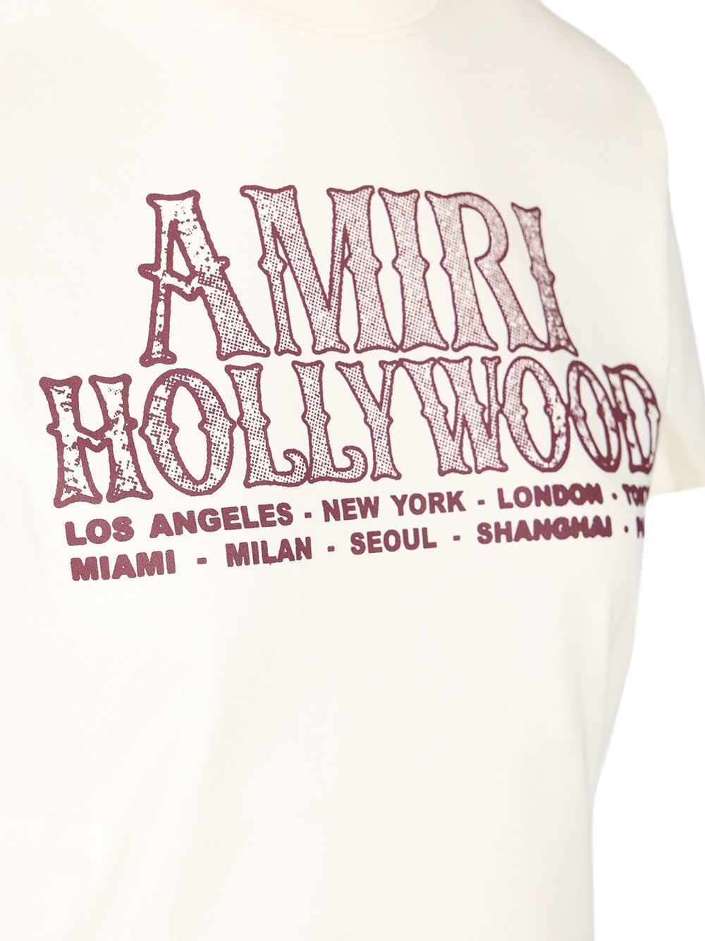 Amiri Hollywood Baby T-Shirt - Beige | 9509a23b7ce94d153de47278525b56a7701a669c