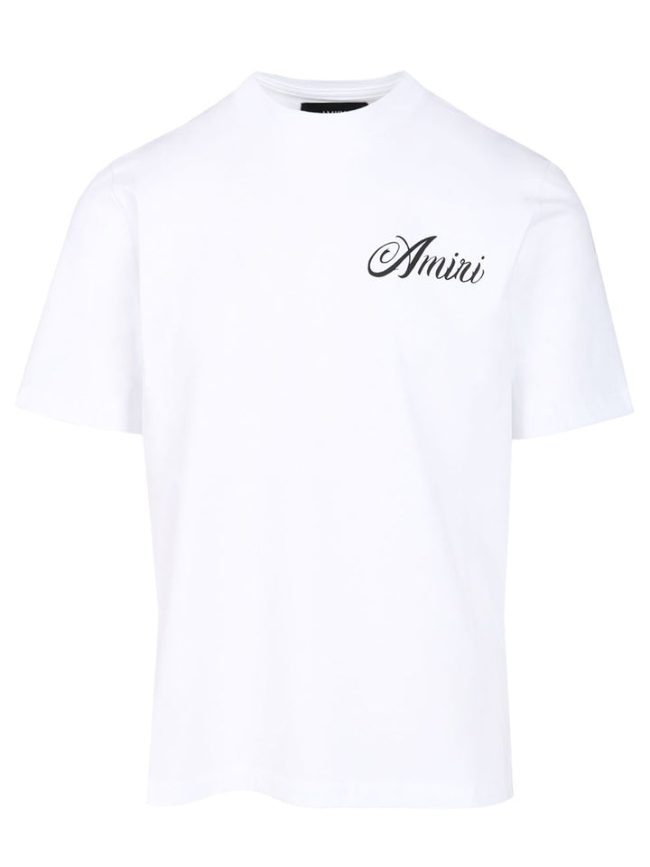 Amiri Mountain Tee T-Shirt - Bianco | ba4eabcc2bd22d5c72fb4185af26bb919d26874f