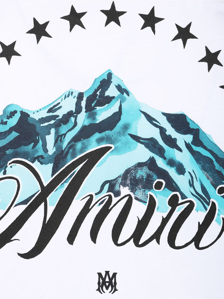 Amiri Mountain Tee T-Shirt - Bianco | ff4f4a4a4df83e558746633d8e7c4092d6b9b908