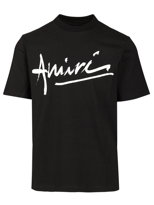 Script Tee T-Shirt Nero