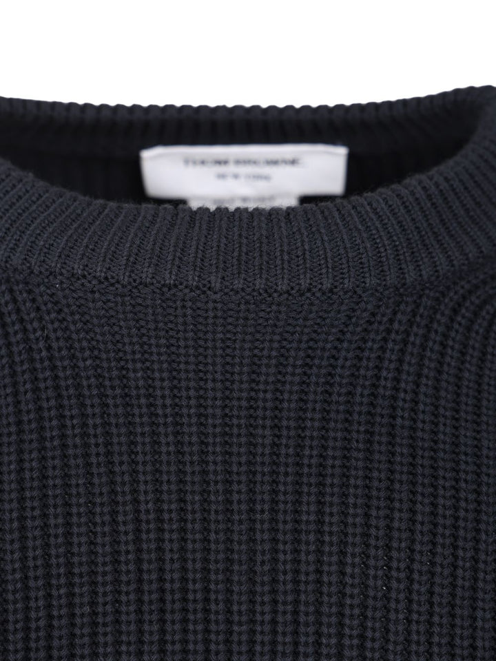 Thom Browne Cotton Sweater Knitwear - Blu | 79962f9b81ac2bb5437a0cafc490be224bbe0900