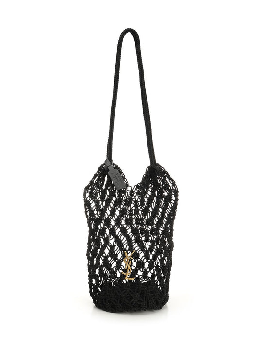 Crochet Hobo Bag Shoulder Bags Nero