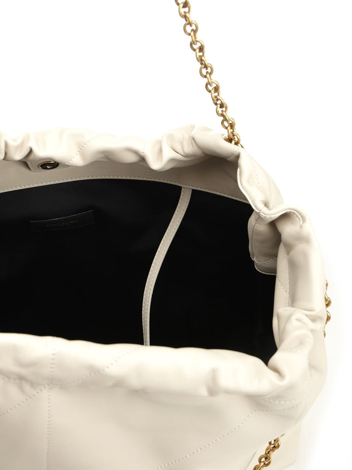 Saint Laurent Pochon Jamie Shoulder Bags - Bianco | 1c32ef957583c7ec4c238b086e89d71a4249c0a8