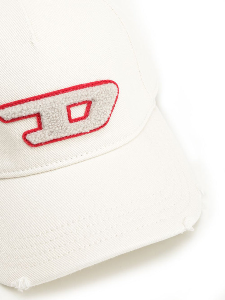 Diesel Baseball Cap Cappelli - Bianco | 8eff25eb220dbdba9279bf4c262560addba673dc