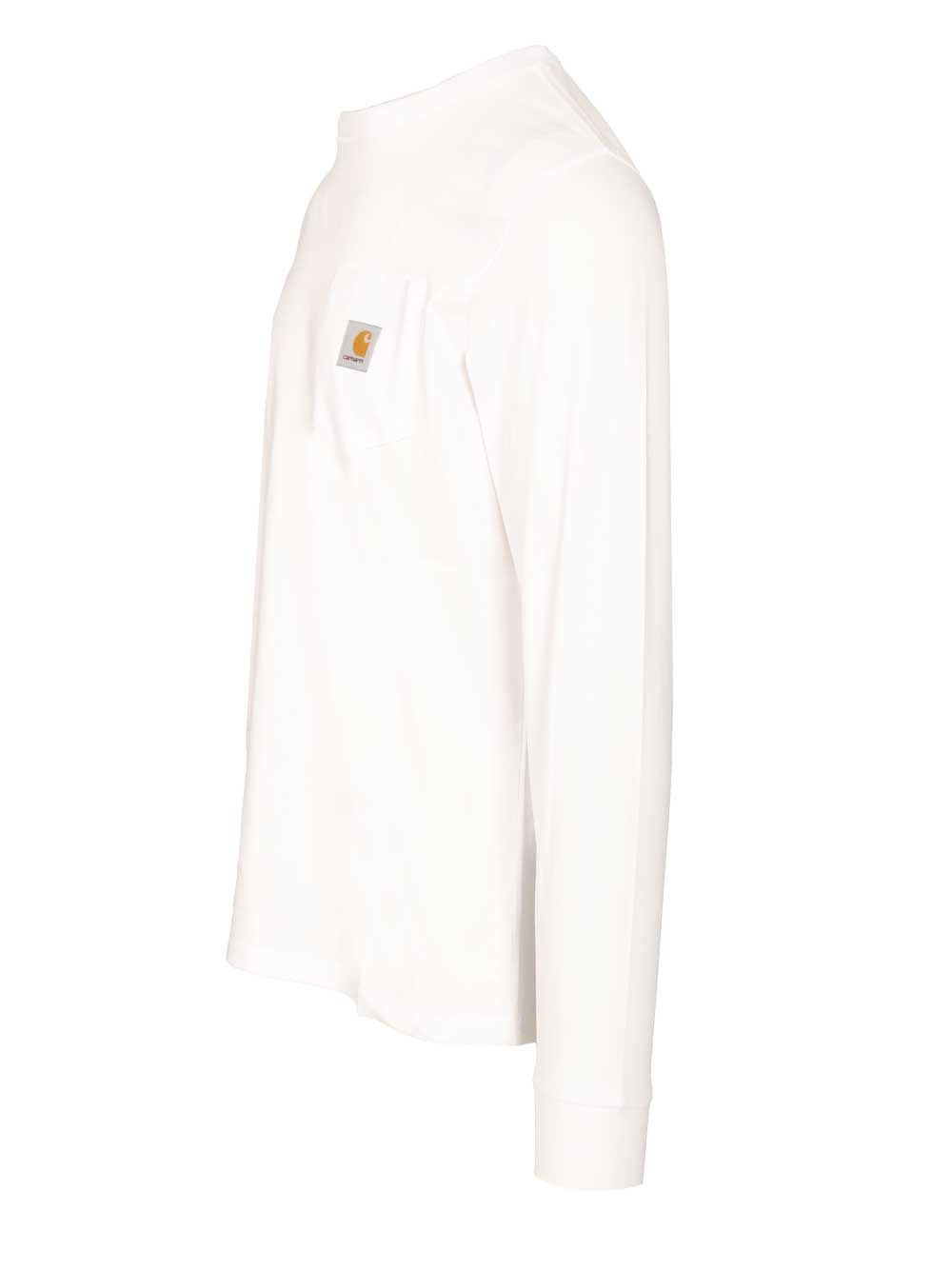 Carhartt Wip Jersey T-Shirt - Bianco | c6cd9db4fa3e7a26791bafe855ba44f7153422e5