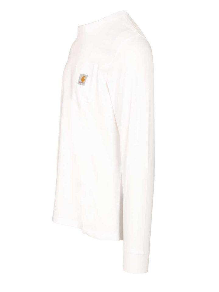 Carhartt Wip Jersey T-Shirt - Bianco | c6cd9db4fa3e7a26791bafe855ba44f7153422e5