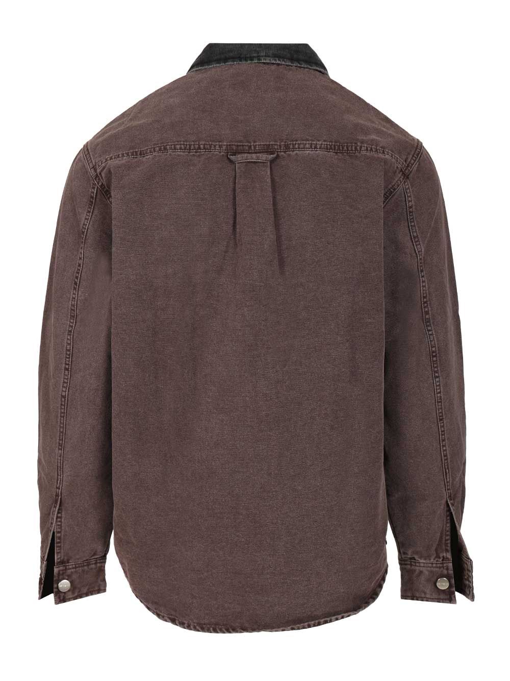 Carhartt Wip Mitch Shirts - Bordeaux | 1ccede61a16e999af86ea3b1b33d13e775cfe366