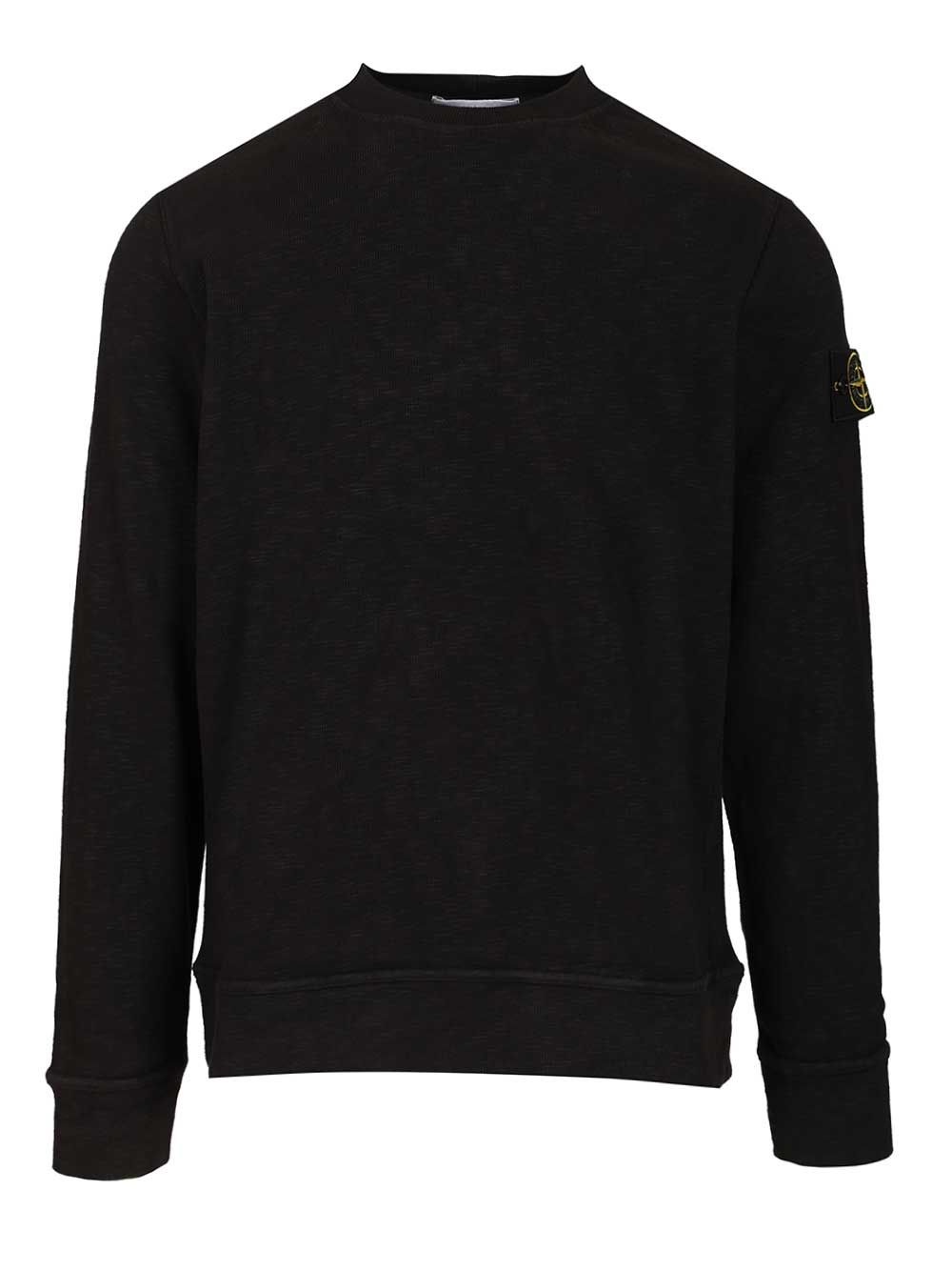 Stone Island Crewneck Sweatshirt Sweatshirts - Nero | 72840bb2494339682c20c91477027d489bfa5bd8