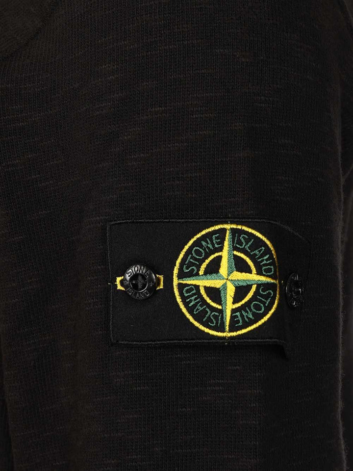 Stone Island Crewneck Sweatshirt Sweatshirts - Nero | 146627b23ae1d9571956776cb15f81f195bb56a4
