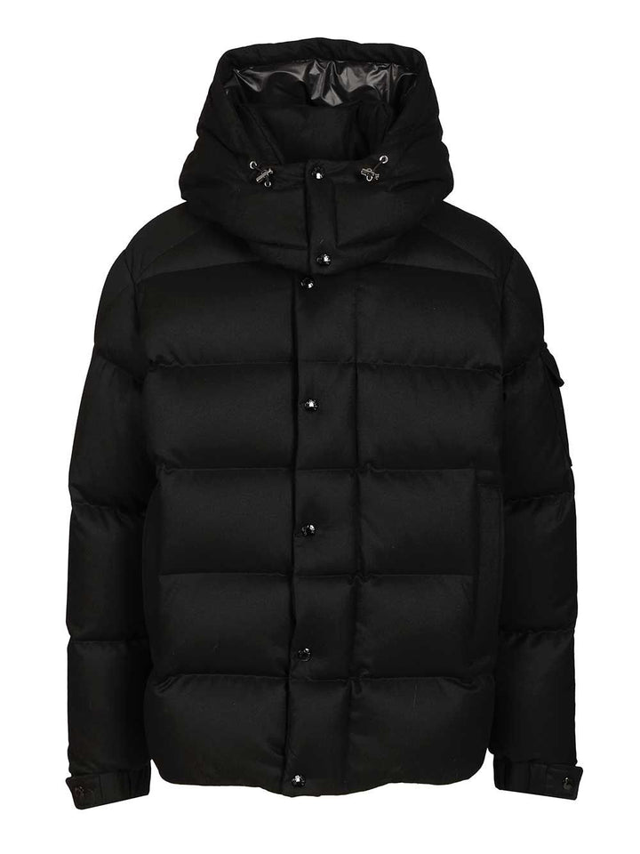 Moncler Maya 70 Coats - Nero | cd7f59cbe72b2aa02fceb67f021ed80c2d8a6feb