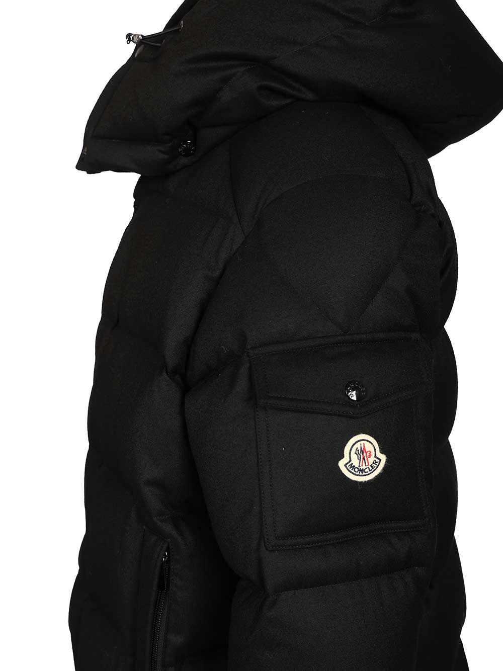 Moncler Maya 70 Coats - Nero | 15d9b27e84e5e9f05f84afbac3294702a1cf9e95