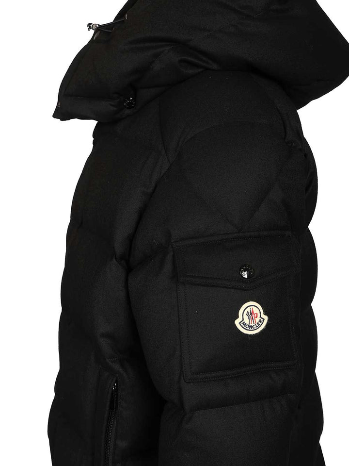 Moncler Maya 70 Coats - Nero | 15d9b27e84e5e9f05f84afbac3294702a1cf9e95