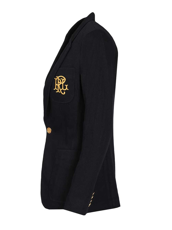 Polo Ralph Lauren Blue Jacquard Blazer Giacche - Blu | 32dd2c413bec8069d0a79e9367ca7db53e67b970