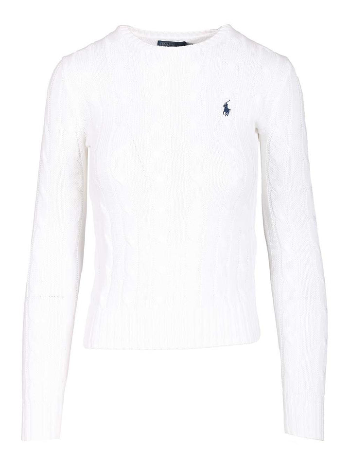 Polo Ralph Lauren Cotton Sweater Knitwear - Bianco | 84af550137978ec970e91efcda298c19f2b41e33